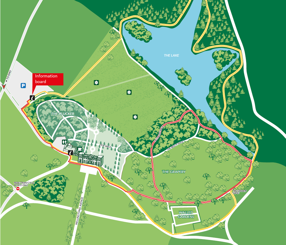 Emo court and grounds site map